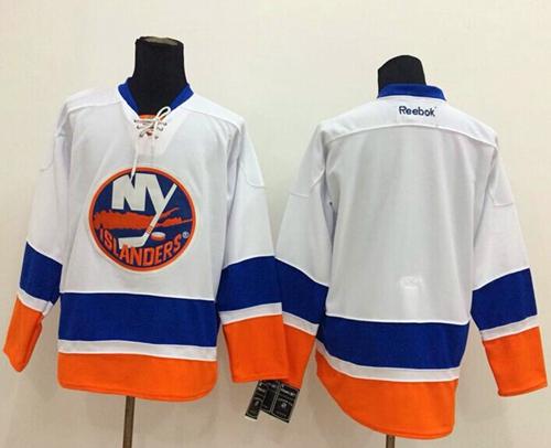 Custom New York Islanders white jersey