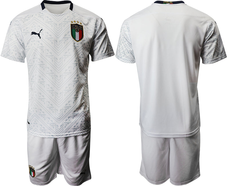 Italy National Team white Away jersey