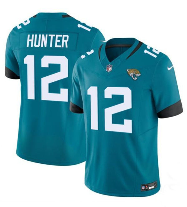 Travis Hunter Jacksonville Jaguars teal jersey