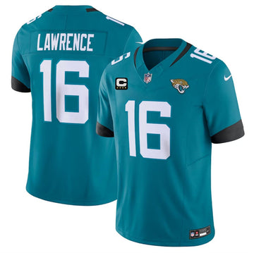Trevor Lawrence Jacksonville Jaguars teal jersey
