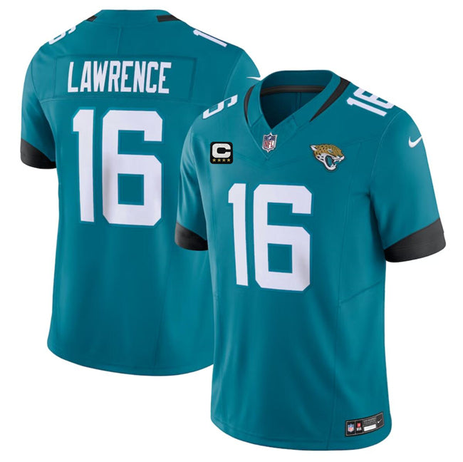 Trevor Lawrence Jacksonville Jaguars teal jersey