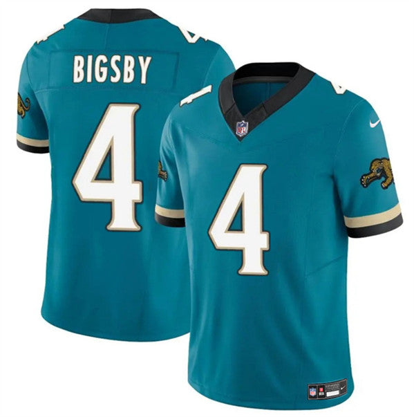 Tank Bigsby Jacksonville Jaguars teal Throwback jersey