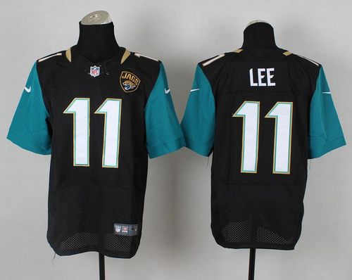 Jaguars #11 Marqise Lee Black Alternate Elite Jersey