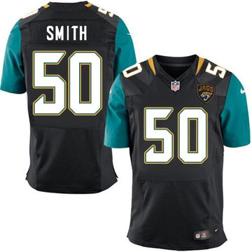 Jaguars #50 Telvin Smith Black Alternate Elite Jersey