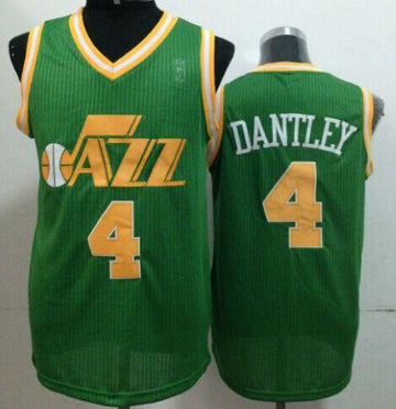 Adrian Dantley Utah Jazz green Throwback jersey