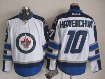 Dale Hawerchuk Winnipeg Jets white jersey