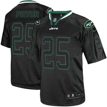 Jets #25 Calvin Pryor Lights Out Black Elite Jersey
