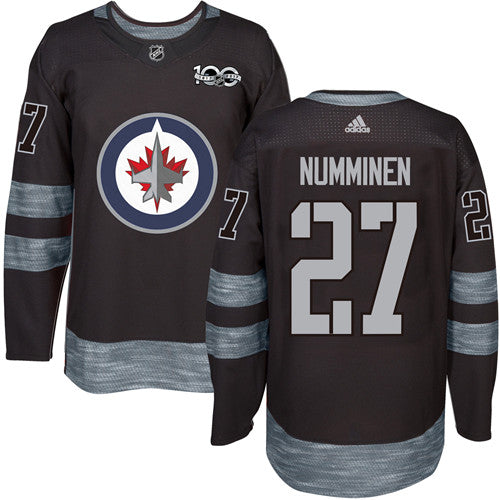 Teppo Numminen Winnipeg Jets black jersey