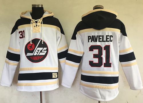 Ondrej Pavelec Winnipeg Jets white jersey