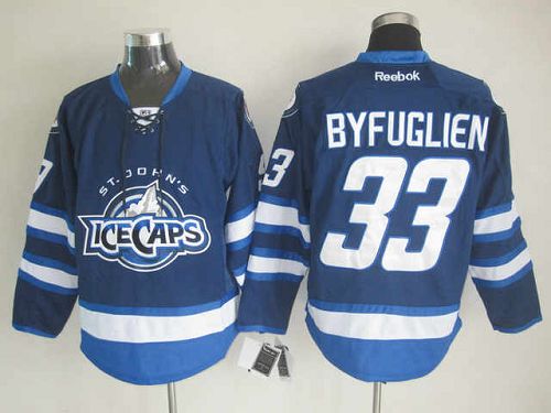 Dustin Byfuglien Winnipeg Jets blue jersey