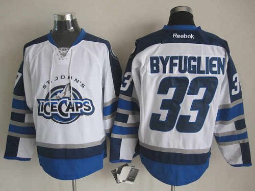 Dustin Byfuglien Winnipeg Jets white jersey