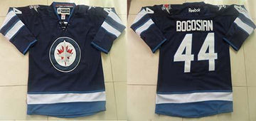 Zach Bogosian Winnipeg Jets blue jersey