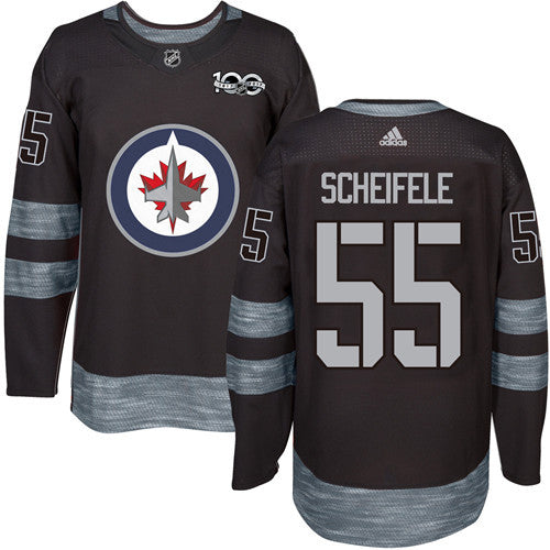 Mark Scheifele Winnipeg Jets black jersey