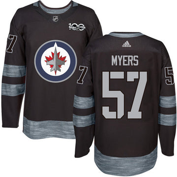 Tyler Myers Winnipeg Jets black jersey