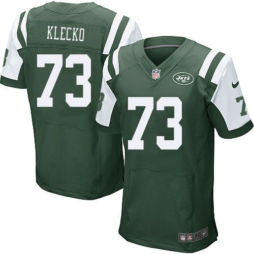 Jets #73 Joe Klecko Green Team Color Elite Jersey