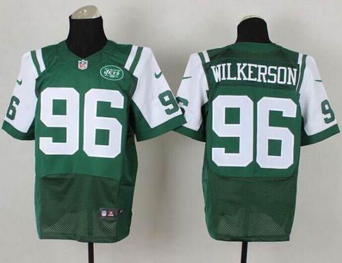 Jets #96 Muhammad Wilkerson Green Team Color Elite Jersey