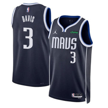 Anthony Davis Dallas Mavericks navy jersey