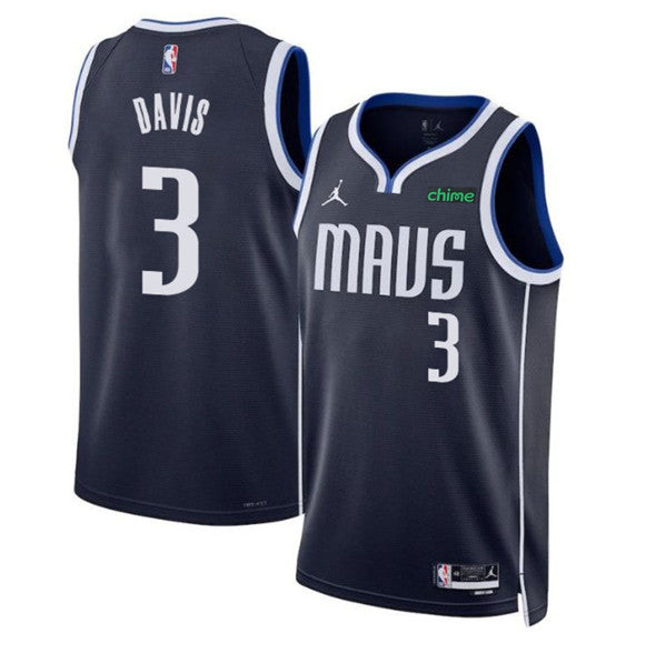 Anthony Davis Dallas Mavericks navy jersey