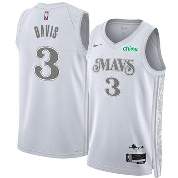 Anthony Davis Dallas Mavericks white City Edition jersey