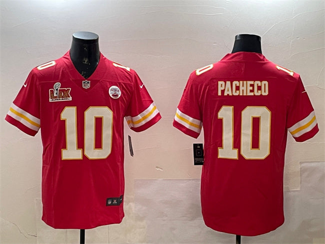 Isiah Pacheco Kansas City Chiefs red jersey