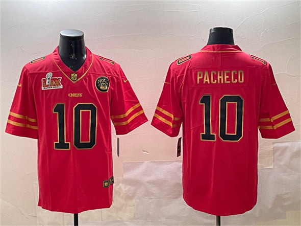 Isiah Pacheco Kansas City Chiefs red jersey