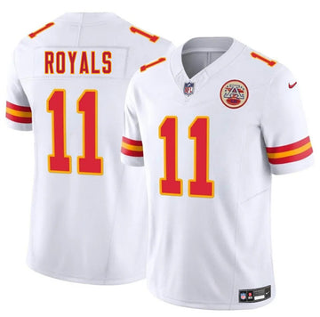 Jalen Royals Kansas City Chiefs white jersey