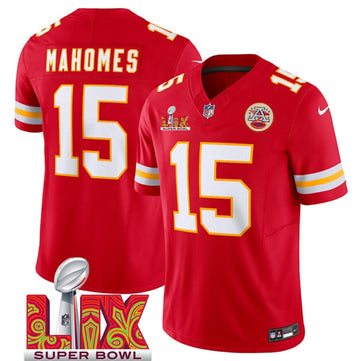 Patrick Mahomes Kansas City Chiefs red jersey