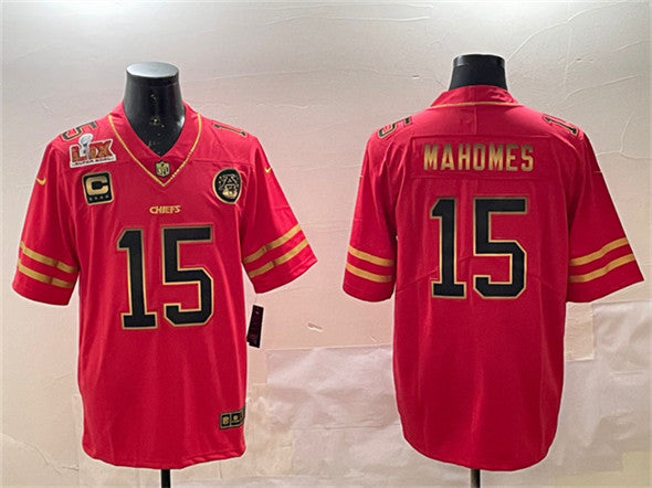 Patrick Mahomes Kansas City Chiefs red jersey