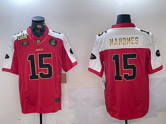 Patrick Mahomes Kansas City Chiefs red jersey