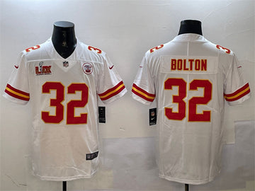 Nick Bolton Kansas City Chiefs white jersey