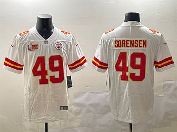 Daniel Sorensen Kansas City Chiefs white jersey