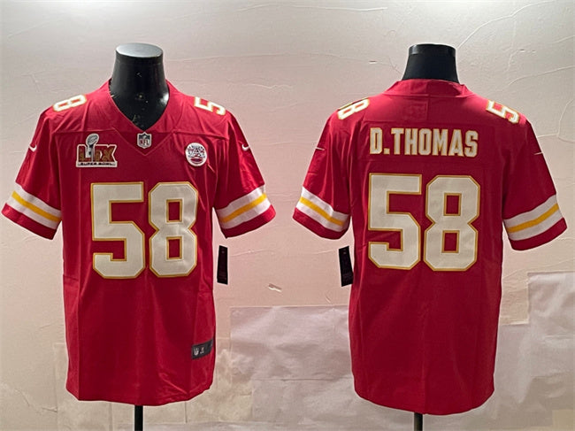 Derrick Thomas Kansas City Chiefs red jersey