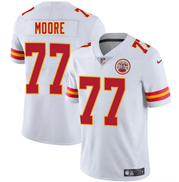Jaylon Moore Kansas City Chiefs white jersey