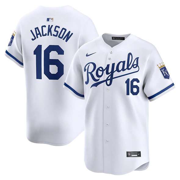 Bo Jackson Kansas City Royals white Home jersey