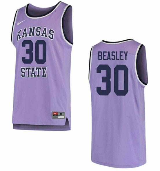 Custom Kansas State Wildcats purple jersey