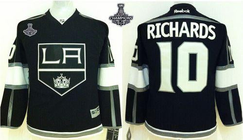 Mike Richards Los Angeles Kings black Home jersey