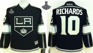 Mike Richards Los Angeles Kings black Home jersey
