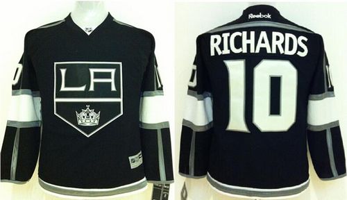 Mike Richards Los Angeles Kings black Home jersey
