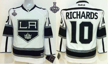 Mike Richards Los Angeles Kings white Road jersey