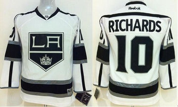 Mike Richards Los Angeles Kings white Road jersey