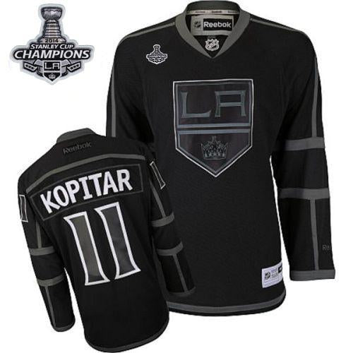 Anze Kopitar Los Angeles Kings black jersey