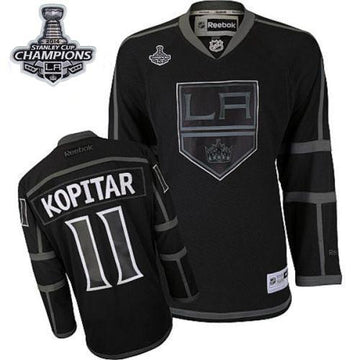 Anze Kopitar Los Angeles Kings black jersey