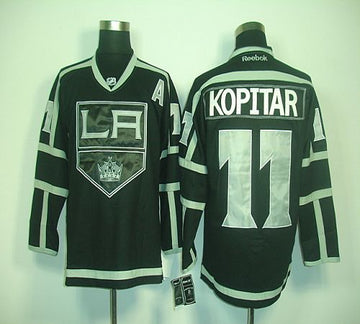 Anze Kopitar Los Angeles Kings black jersey