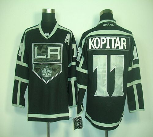 Anze Kopitar Los Angeles Kings black jersey