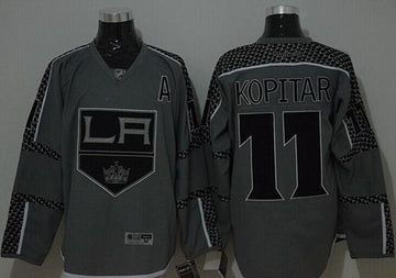 Anze Kopitar Los Angeles Kings charcoal Fashion jersey