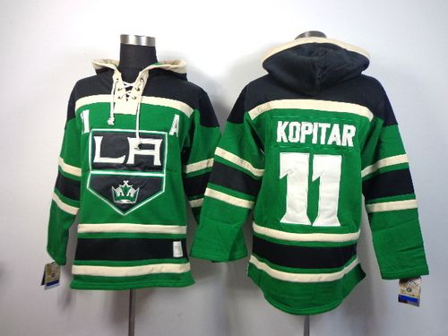Anze Kopitar Los Angeles Kings green jersey