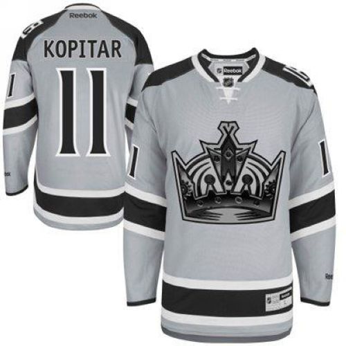 Anze Kopitar Los Angeles Kings grey Stadium Series jersey