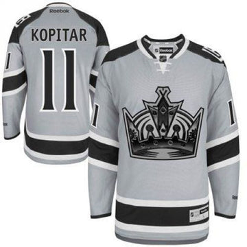 Anze Kopitar Los Angeles Kings grey Stadium Series jersey