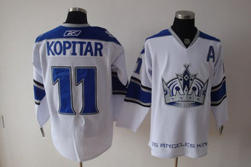 Anze Kopitar Los Angeles Kings white jersey