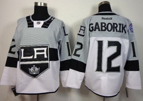 Marian Gaborik Los Angeles Kings white-grey Stadium Series jersey